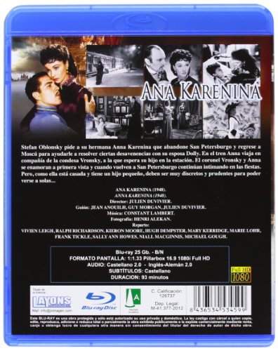 Ana Karenina (1948) [Blu-ray]