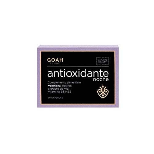 Antioxidante Noche – Goah Clinic, Cosmética en cápsulas, Nutricosmética para rejuvenecer mientras duermes