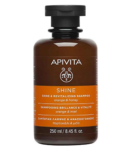 APIVITA CHAMPU BRILLO Y VITALIDAD NARANJA Y MIEL 250ML