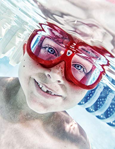 Aqua Sphere  - Gafas de natación junior seal 2, transparente (Blue lenses)