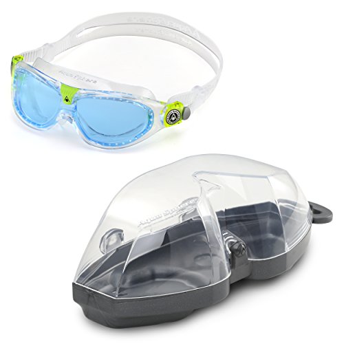 Aqua Sphere  - Gafas de natación junior seal 2, transparente (Blue lenses)