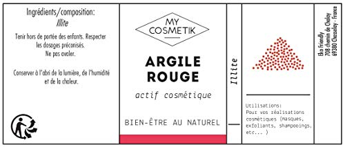 Arcilla roja - MyCosmetik - 50 g