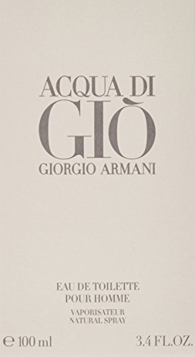 Armani Acqua Di Gio Homme Eau de Toilette Vaporizador 100 ml