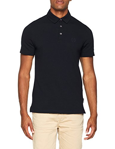 Armani Exchange 8nzf78 Polo, Negro (Black 1200), X-Small para Hombre