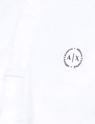 Armani Exchange 8nzf79 Polo, Blanco (White 1100), XX-Large para Hombre