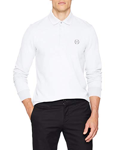 Armani Exchange 8nzf79 Polo, Blanco (White 1100), XX-Large para Hombre