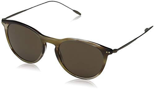 Armani GIORGIO 0AR8108 Gafas de sol, Striped Brown, 51 para Hombre