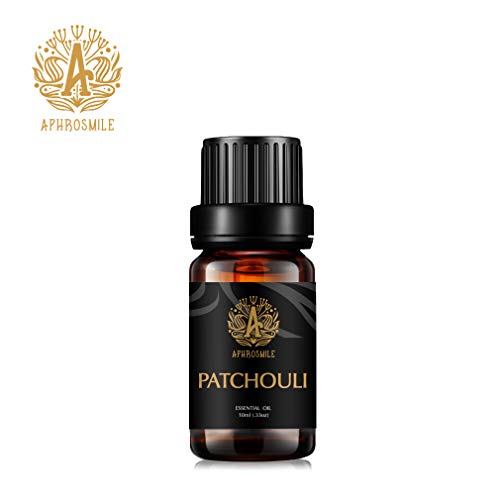 Aromaterapia Aceite esencial de pachuli, Grado Terapéutico Aromaterapia pachulí fragancia de aceite esencial Para Difusor, Humidificador, 100% puro aceite esencial de pachuli Perfume 0,33 oz - 10ml