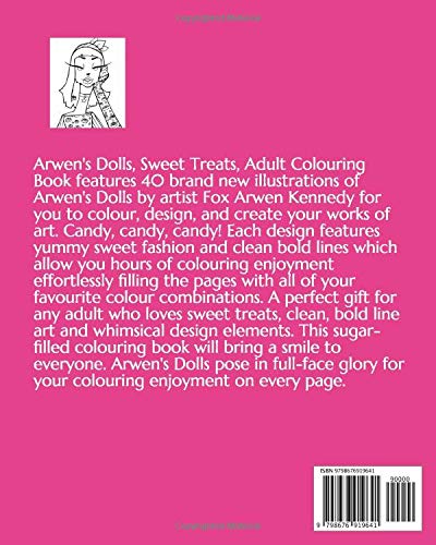 Arwen's Dolls Sweet Treats: Adult Colouring Book