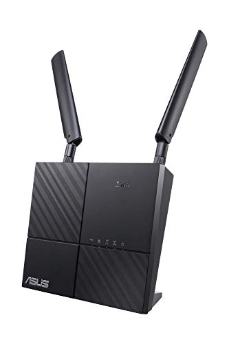 ASUS 4G-AC53U - Router Inalámbrico 4G LTE AC750 Dual-Band Gigabit (Control Parental, Red de invitados, Antenas 4G desmontables)