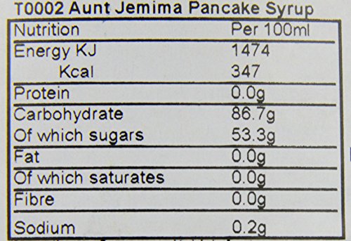 Aunt Jemima Pancake Syrup (710g)