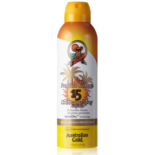 Australian Gold Premium Coverage Spf15 Continuous Spray 177 Ml 1 Unidad 200 ml