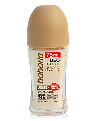 BABARIA desodorante avena roll on 75 ml