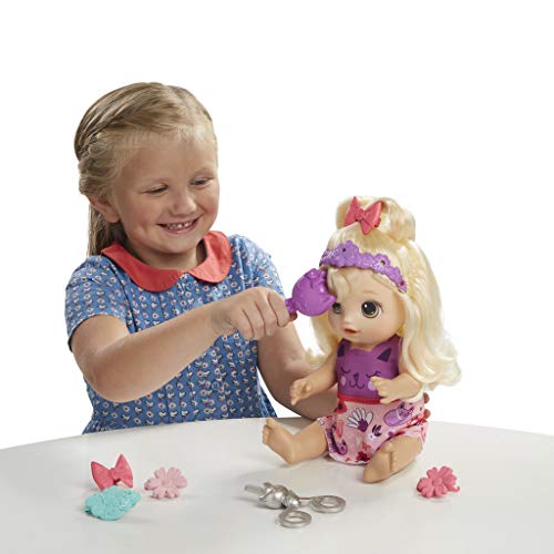 Baby Alive Muñeca Daniela peinados mágicos (Hasbro E5241SC1)