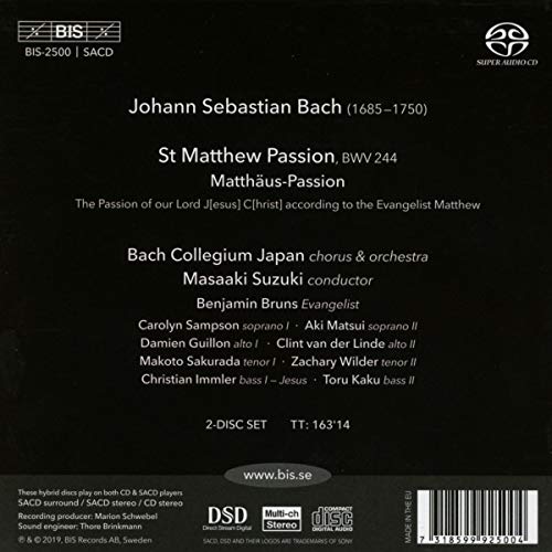 Bach, J.S.- St Matthew Passion