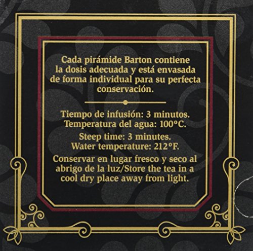 Barton Té Rojo Imperial - 15 pirámides