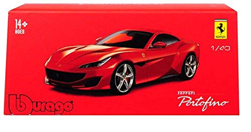 Bburago 15636909 BB - Portofino (Escala 1:43), Color Rojo