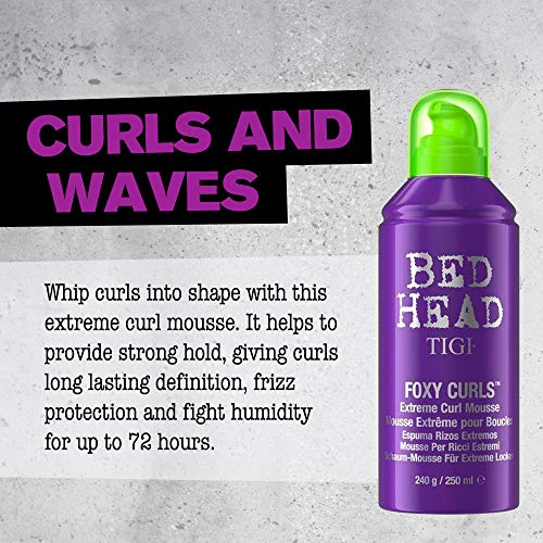 Bed Head by TIGI - Foxy Curls Extreme Mousse - Mousse para Rizos Intenso - 250 ml
