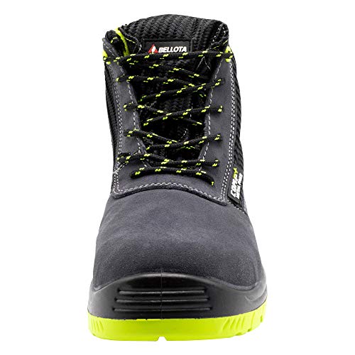 Bellota 7230946S1P Bota de seguridad, Negro, Verde, 46 EU