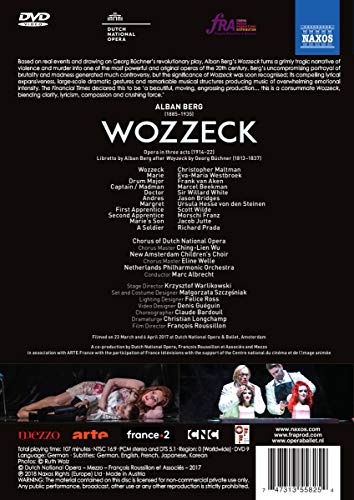 Berg, A.: Wozzeck [Opera] (DNO, 2017) (NTSC) [DVD]