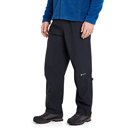 Berghaus Regenhose Standard Leg Paclite Pants Pantalones para Caminar, Uomo, Black, XS