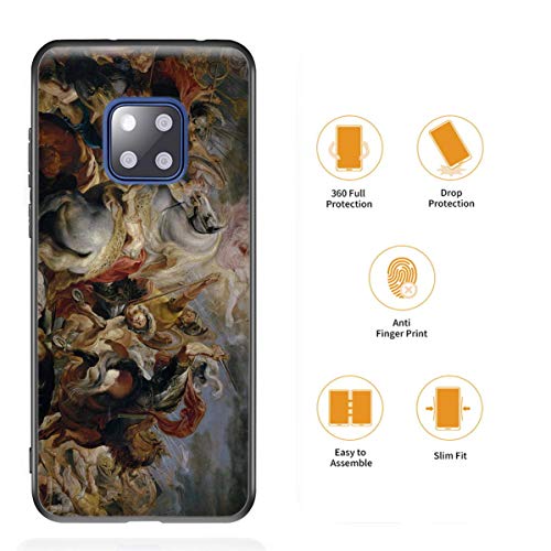 Berkin Arts Peter Paul Rubens para el Caso del Huawei Mate 20 Pro/Estuche para teléfono móvil de Bellas Artes/Impresión Giclee UV en la Cubierta del(Il Morte of Consul Decio)