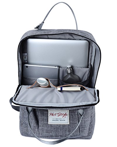 Bestie 14" Mochila Mujer, para portatil 14 Pulgadas, 12 litros, Gris