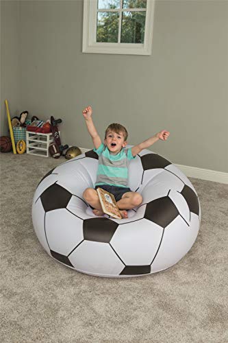 Bestway 75010 - Puff Hinchable Balón Fútbol