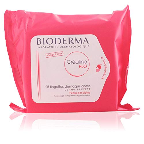 Bioderma Crealine H2O 25 Lingettes Dmaquillantes Peaux Sensibles - 5 ml