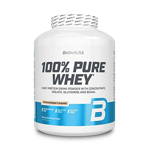 BioTech USA 100% Pure Whey, Sabor Cookies&Cream - 2270 gr