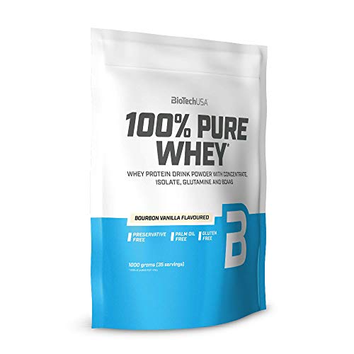 BiotechUSA 100% Pure Whey 1000 g Vainilla Bourbon