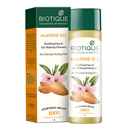 Biotique AlmondÂ Oil Soothing Face and Eye Makeup Cleanser for Normal To Dry Skin