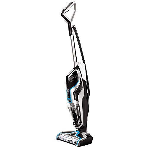 Bissell CrossWave Pet Pro Aspirador y Limpiador Multifuncional para Suelos Duros y alfombras, 560 W, 1.44 litros, 76 Decibelios, plástico, Titanium y Bosonova Azul