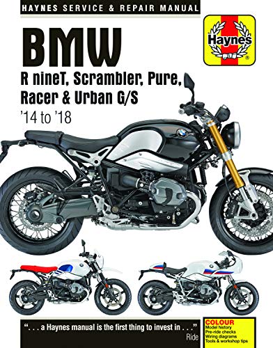 BMW R nineT, Scarmbler, Pure, Racer & Urban G/S (14 - 18): 2014 to 2018 (Haynes Powersport)