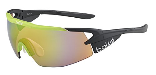 Bollé Aeromax Gafas de sol, negro/verde, M