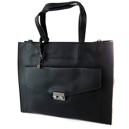 Bolsa de diseñador 'Lulu Castagnette'negro - 38x31x13 cm.
