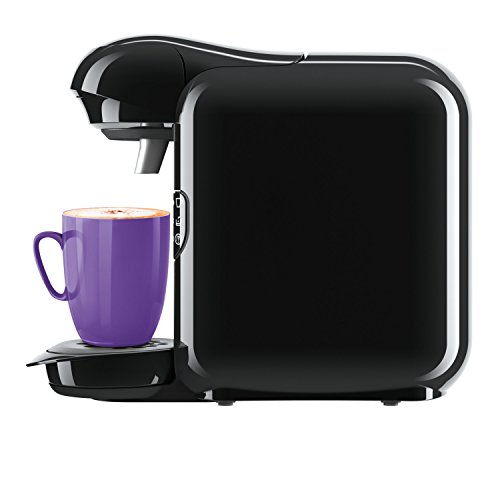 Bosch TAS1402 Tassimo Vivy 2 - Cafetera Multibebidas Automática de Cápsulas, Diseño Compacto, color Negro