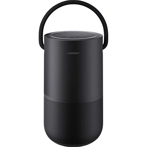 Bose Portable Smart Speaker - Altavoz portátil con control de voz Alexa integrado, Color Negro