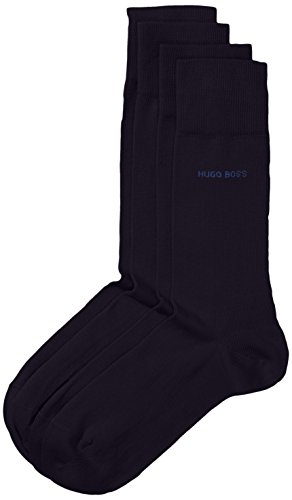 BOSS Twopack Rs Uni Calcetines, Azul (Dark Blue 401), 39/42 (Pack de 2) para Hombre