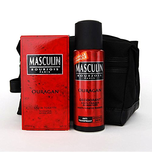 Bourjois Paris masculino Ouragan Coffret – Neceser