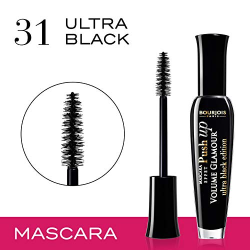 Bourjois Push Up Máscara de pestañas Tono 31 Ultra Black - 35 gr.