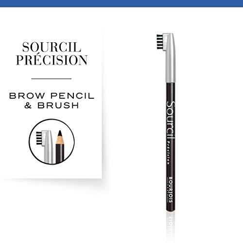 Bourjois Sourcil Precision Lápiz de cejas, Tono 8 Brun Brunette, 1.13 gr.