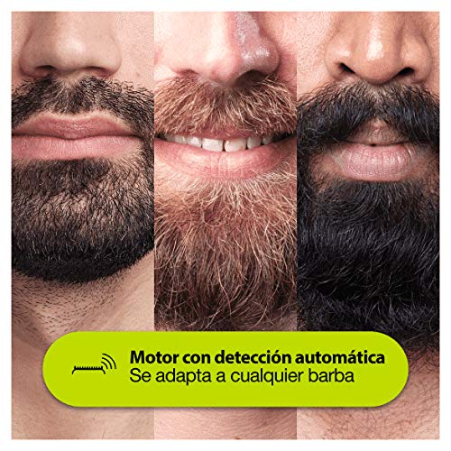 Braun Recortadora de Barba BT5242, Máquina Cortar Pelo, Recortadora de Barba y Cortapelos para Hombre, Cuchillas Afiladas de Larga Duración, Color Negro/Gris