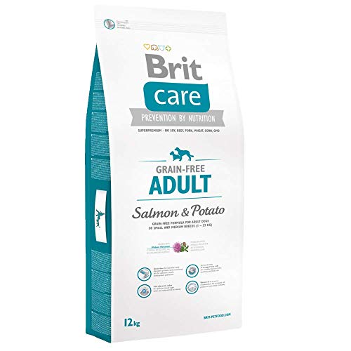 Brit Care Grain-Free Adult Salmon & Potato Comida para Perros - 12000 gr