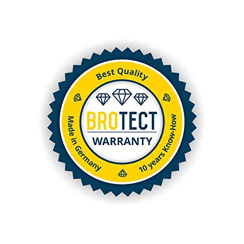 BROTECT Protector Pantalla Cristal Compatible con Fossil Garrett HR (5. Gen) Protector Pantalla Vidrio Dureza 9H AirGlass