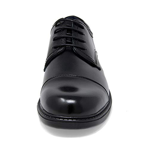 Bruno Marc Downing-01 Zapatos de Cordones Oxfords Vestir Derby para Hombre Negro 44 EU/10.5 US