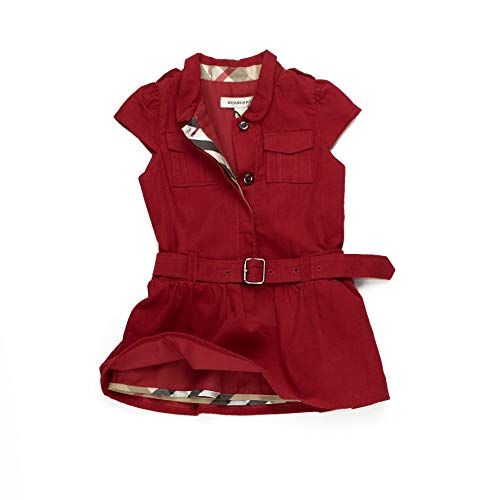 BURBERRY - Vestido - para niña Rojo 6 Meses