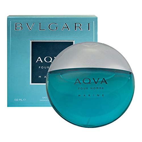 BVLGARI AQVA Marine Eau DE Toilette POUR Homme 150UN VAPORIZADOR Unisex Adulto, Negro, Estándar