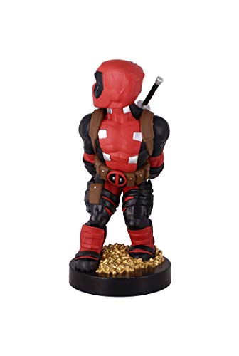 Cable guy Deadpool nueva edición, soporte de sujeción o carga para mando de consola y/o smartphone de tu personaje favorito con licencia de Marvel. Producto con licencia oficial. Exquisite Gaming