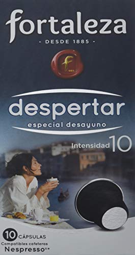 Café FORTALEZA - Cápsulas de Café Despertar Compatibles con Nespresso - Pack 24 x 10 - Total: 240 Cápsulas